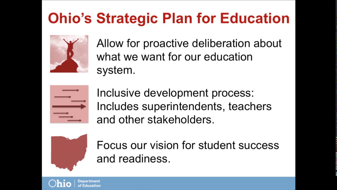 ohio strategic plan for education